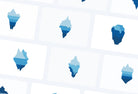 Ladystrategist 20 Unique Iceberg Conceptual Illustrations Fully Editable in Canva instagram canva templates social media templates etsy free canva templates