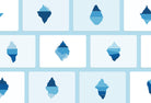 Ladystrategist 20 Unique Iceberg Conceptual Illustrations Fully Editable in Canva instagram canva templates social media templates etsy free canva templates
