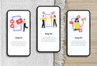 Ladystrategist 20 Unique Marketing Scene Illustrations Fully Editable in Canva instagram canva templates social media templates etsy free canva templates