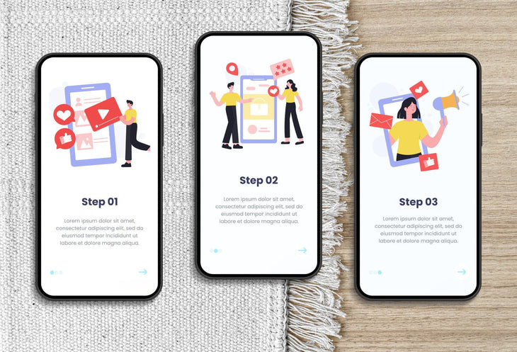 Ladystrategist 20 Unique Marketing Scene Illustrations Fully Editable in Canva instagram canva templates social media templates etsy free canva templates
