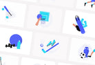Ladystrategist 20 Unique Sports Conceptual Illustrations Fully Editable in Canva instagram canva templates social media templates etsy free canva templates