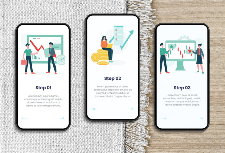 Ladystrategist 20 Unique Stock Market Scene Illustrations Fully Editable in Canva instagram canva templates social media templates etsy free canva templates