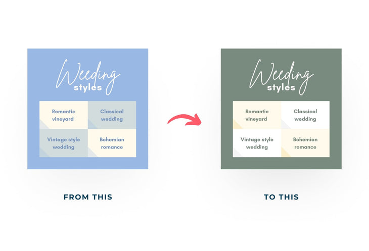 Ladystrategist 20 Wedding Infographics Instagram Posts Fully Editable Canva Templates instagram canva templates social media templates etsy free canva templates