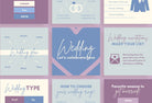 Ladystrategist 20 Wedding Infographics Instagram Posts Fully Editable Canva Templates instagram canva templates social media templates etsy free canva templates