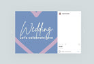 Ladystrategist 20 Wedding Infographics Instagram Posts Fully Editable Canva Templates instagram canva templates social media templates etsy free canva templates