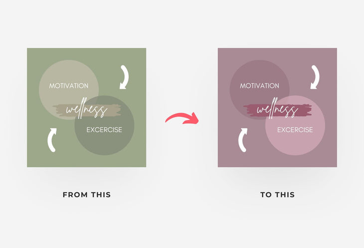 Ladystrategist 20 Wellness Infographics Instagram Posts Fully Editable Canva Templates instagram canva templates social media templates etsy free canva templates