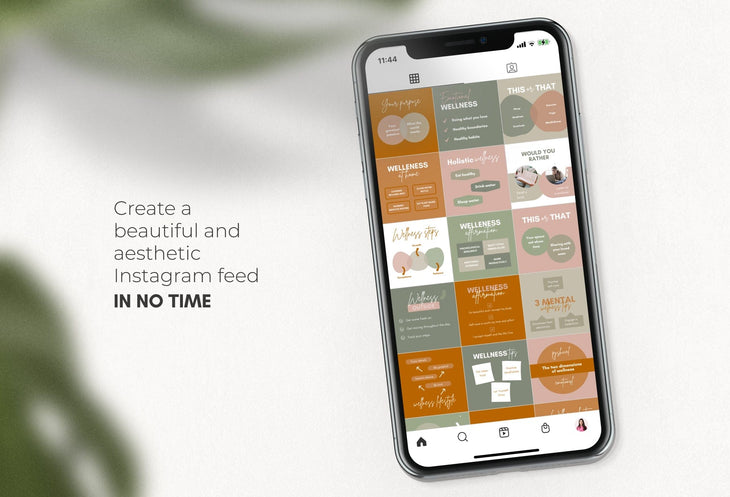 Ladystrategist 20 Wellness Infographics Instagram Posts Fully Editable Canva Templates instagram canva templates social media templates etsy free canva templates