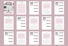 Ladystrategist 2023 Canva Planner Template instagram canva templates social media templates etsy free canva templates