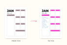 Ladystrategist 2023 Canva Planner Template instagram canva templates social media templates etsy free canva templates