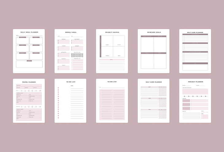 Ladystrategist 2023 Canva Planner Template instagram canva templates social media templates etsy free canva templates