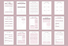 Ladystrategist 2023 Canva Planner Template instagram canva templates social media templates etsy free canva templates