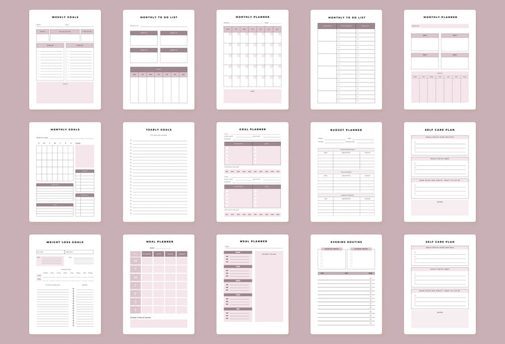 Ladystrategist 2023 Canva Planner Template instagram canva templates social media templates etsy free canva templates