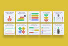 Ladystrategist 20x Finances Tips and Infographics - Instagram Engagement Posts - Fully Editable Canva Templates instagram canva templates social media templates etsy free canva templates