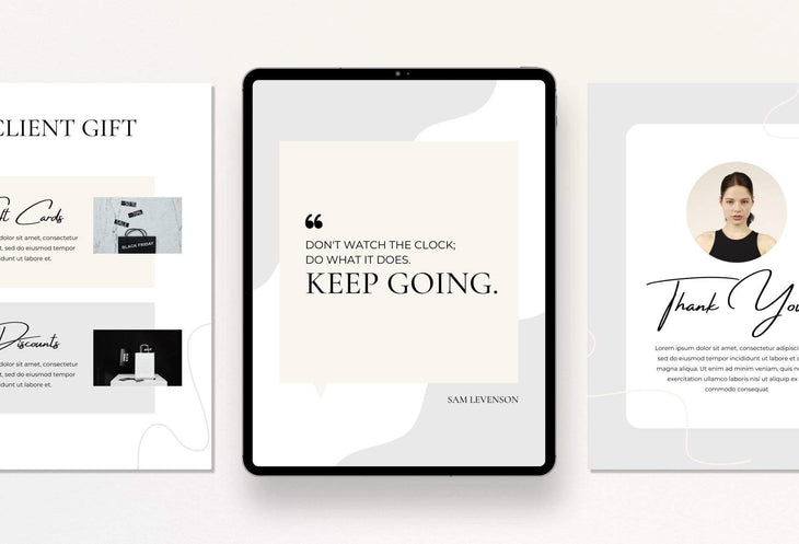 Ladystrategist 21 Page Client Goodbye Packet for Coaches - Editable Canva Template Modern Collection instagram canva templates social media templates etsy free canva templates