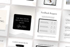 Ladystrategist 21 Page Client Goodbye Packet for Coaches - Editable Canva Template Modern Collection instagram canva templates social media templates etsy free canva templates