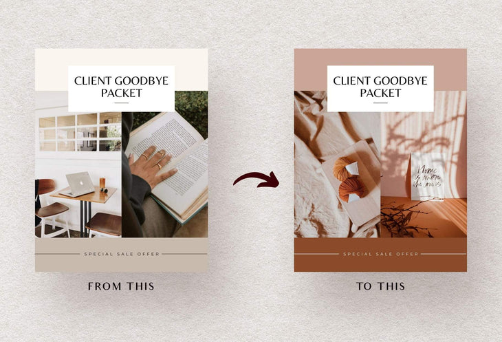 Ladystrategist 21 Page Client Goodbye Packet for Coaches - Editable Canva Template Neutral Collection instagram canva templates social media templates etsy free canva templates