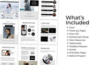 Ladystrategist 21 Page Client Goodbye Packet for Coaches - Editable Canva Template Soho Collection instagram canva templates social media templates etsy free canva templates