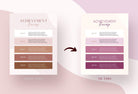 Ladystrategist 21 Page Client Goodbye Packet for Coaches - Rose Gold Canva Template instagram canva templates social media templates etsy free canva templates
