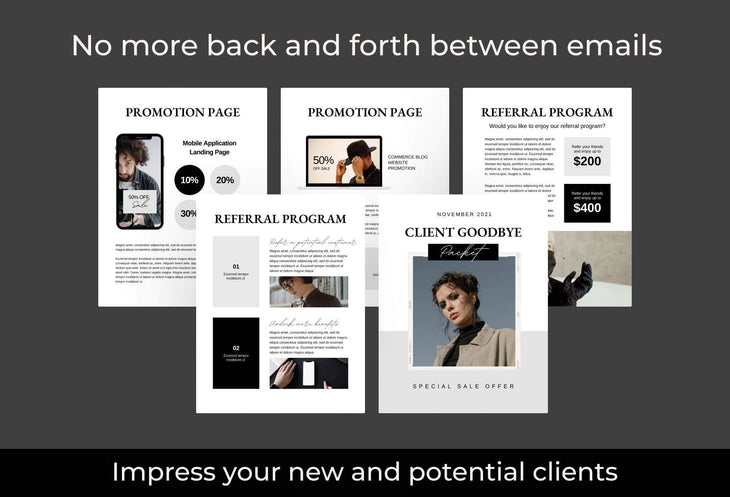 Ladystrategist 21 Page Client Goodbye Packet for Coaches - Soho Canva Template instagram canva templates social media templates etsy free canva templates