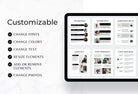 Ladystrategist 21 Page Client Goodbye Packet for Coaches - Soho Canva Template instagram canva templates social media templates etsy free canva templates
