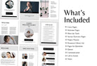 Ladystrategist 21 Page Client Welcome Packet for Coaches Editable Canva Template Soho Collection instagram canva templates social media templates etsy free canva templates