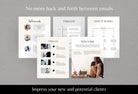 Ladystrategist 25 Page Service and Pricing Guide Editable Canva Template - Neutral Collection instagram canva templates social media templates etsy free canva templates