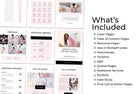 Ladystrategist 25 Page Service and Pricing Guides - Chic instagram canva templates social media templates etsy free canva templates