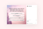 Ladystrategist 30 Abundance and Manifestation Instagram Posts Canva Templates instagram canva templates social media templates etsy free canva templates