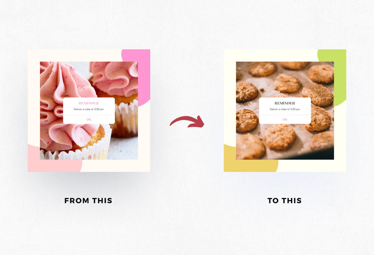 Ladystrategist 30 Bakery Instagram Engagement Post Canva Templates V2 instagram canva templates social media templates etsy free canva templates