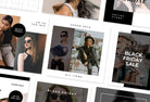Ladystrategist 30 Black Friday Instagram Promo Posts Canva Templates V3 instagram canva templates social media templates etsy free canva templates