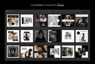 Ladystrategist 30 Black Friday Instagram Promo Posts Canva Templates V3 instagram canva templates social media templates etsy free canva templates