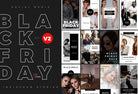 Ladystrategist 30 Black Friday Instagram Promo Stories Canva Templates V2 instagram canva templates social media templates etsy free canva templates