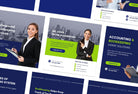 Ladystrategist 30 Bookkeeping Instagram Post Editable Canva Templates instagram canva templates social media templates etsy free canva templates