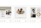 Ladystrategist 30 Business Consulting Instagram Post Canva Templates V2 instagram canva templates social media templates etsy free canva templates