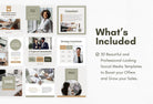 Ladystrategist 30 Business Consulting Instagram Post Canva Templates V2 instagram canva templates social media templates etsy free canva templates