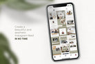Ladystrategist 30 Business Consulting Instagram Post Canva Templates V2 instagram canva templates social media templates etsy free canva templates
