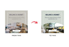 Ladystrategist 30 Buyer and Seller Real Estate Tips Instagram Post Canva Templates instagram canva templates social media templates etsy free canva templates