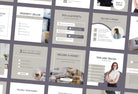 Ladystrategist 30 Buyer and Seller Real Estate Tips Instagram Post Canva Templates instagram canva templates social media templates etsy free canva templates