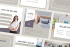 Ladystrategist 30 Buyer and Seller Real Estate Tips Instagram Post Canva Templates instagram canva templates social media templates etsy free canva templates