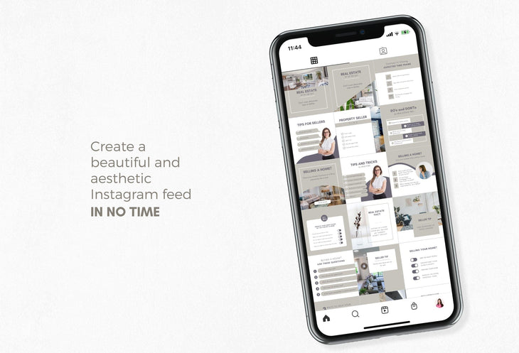 Ladystrategist 30 Buyer and Seller Real Estate Tips Instagram Post Canva Templates instagram canva templates social media templates etsy free canva templates