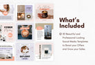 Ladystrategist 30 Candle Makers Instagram Post Canva Templates V2 instagram canva templates social media templates etsy free canva templates