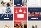 Ladystrategist 30 Christmas Instagram Post Canva Templates V3 instagram canva templates social media templates etsy free canva templates
