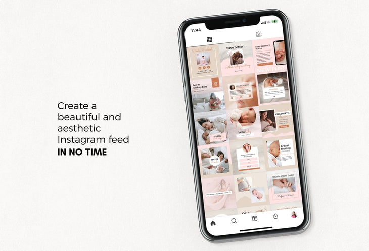 Ladystrategist 30 Doula Instagram Post Canva Templates instagram canva templates social media templates etsy free canva templates