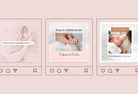 Ladystrategist 30 Doula Instagram Post Canva Templates instagram canva templates social media templates etsy free canva templates