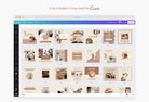 Ladystrategist 30 Esthetician Instagram Post Canva Templates instagram canva templates social media templates etsy free canva templates