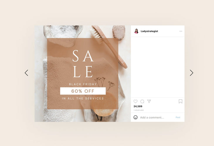 Ladystrategist 30 Esthetician Instagram Post Canva Templates instagram canva templates social media templates etsy free canva templates