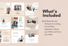 Ladystrategist 30 Fitness Instagram Post Canva Templates instagram canva templates social media templates etsy free canva templates