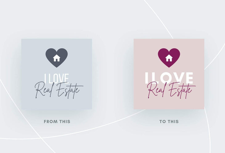 Ladystrategist 30 Funny Real Estate - Instagram Post Canva Templates instagram canva templates social media templates etsy free canva templates