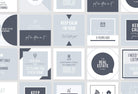 Ladystrategist 30 Funny Real Estate - Instagram Post Canva Templates instagram canva templates social media templates etsy free canva templates