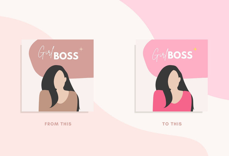 Ladystrategist 30 Girl Boss Instagram Engagement Posts Canva Templates instagram canva templates social media templates etsy free canva templates